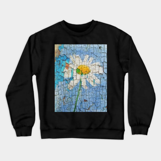 Daisy Crewneck Sweatshirt by teenamarie23art